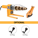 Plastic Pipe Welding Machine 0-320℃ Adjustable Socket Fusion Welder with 2 Heat Dissipation 6 Die Heads 20/25/32/40/50/63mm