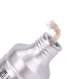 1Pc 50ml Portable Lamp Alcohol Liquid Metal Stoves Outdoor For Hiking Survival Camping Not Include Alcohol Heating Lab Equipment
