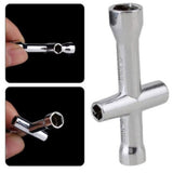 Practical 3D Printer Cleaning Tool Set 3 Pieces Multifunction Wrench Mini Cross Socket And Nozzle Brush