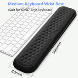 Keyboard and Mouse Wrist Rest Pad Set Padded Memory Foam Hand Rest, Keyboard Wrist Rest, Laptop Typing and Wrist Pain Relief