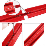 Track Saw Square Guide Rail Clamp W/ 1200mm Parallel Guide System Woodworking 90 Degree Right Angle Guide Plate Position Tool