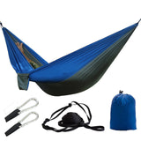 Outdoor Portable Camping Parachute Sleeping Double Hammock Garden Swing Hamac Hanging Chair Flyknit Hamaca Rede Amaca DC12
