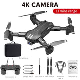 H168 Drone with 4K FHD WiFi Camera Live Video Headless Mode 2.4Ghz 4 Inch 6 Axis Gyro with Remote Control