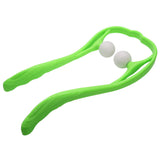 Pressure Point Therapy Neck Massage Tool Pressure Relieve Hand Roller Massage Neck Shoulder Dual Trigger Point Self Massager
