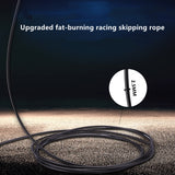 PVC Jump Rope Professional Men Women Gym Adjustable Speed Skipping Rope Weight Loss Exercise Fat Burning Ropes Fitness Equipment