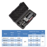 Digital Torque Screwdriver Kit 1.2-inch LCD Display Reversible Torque Wrench Data Storage in Peak Mode with 10pcs Bits