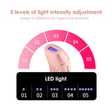 Women Electric Laser Epilator IPL Hair Removal Depilator for Women Laser Photoepilator Trimmer for Intimate Area Facial Epilator