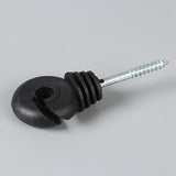 50Pcs Garden Supplies Accessories Electric Fence Offset Ring Insulator Fencing Screw In Posts Wire Safe Agricultural
