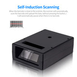 1D USB Wired Embedded Box Bar Code Scanner Barcode Scanner Self-Induction 1D Bar Code Reader Scanner for Supermarket Bookstore