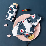 Mini Pocket 5 Folding Sunshade Sunny Umbrella Rain Women Sun Protection UV Umbrella Portable Compact Folding Sun Umbrella