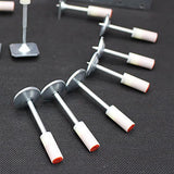 Nails Fits Manual Tufting Gun Steel Rivet Tool Concrete Wall Anchor Wire Slotting Nails Device Tool Parts for 8.5mm Nails Gun