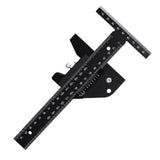 Woodworking Scriber Vernier Caliper Aluminum Alloy DIY Tool Home T Shaped Ruler Removable Professional Rustproof Marking