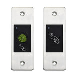 Gate Door lock RFID Metal Fingerprint Access Control scanner 800 users Mini Metal IP66 Waterproof Embedded Fingerprint reader