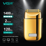 VGR washable electric shaver for men rechargeable beard electric razor bald head shaving machine wet&amp;dry lithium battery