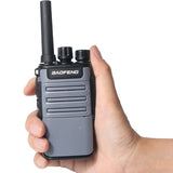New Fashion Baofeng Mini BF-V8 BFV8 Two Way Ham CB Radio Handheld Gray Orange Black Intercom UHF Transceiver Walkie Talkie