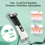 Red Light Therapy LED Photon Skin Rejuvenation 4in1 Facial Eye Care Deep Cleaning Face Lifting Anti Aging Beauty Face Massage