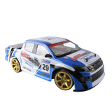 Remote control car 1:10 70Km/H 2.4G RC Car 4WD Double Battery High Power LED Headlight Racing Truck Drift Racing Car