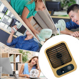 Personal Air Cooler Evaporative Conditioner Desktop Cooling Fan Mini USB Rechargeable Air Conditioner Fan With 3 Wind Speeds