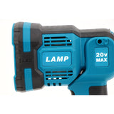 Rechargeable LED Light with Infrared Warning Light Outdoor Folding Emergency Light with Battery and Charger for Camping Working