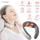 4D Health Care Tool Relaxation Physiotherapy Smart Electric Neck Massager Cervical Pain Relief Heating Compress Health Care
