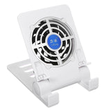 Foldable Mobile Phone Tablet Cooling Stand Multi-gear Adjustable Phone Stand with Cooling Fan Low Noise Wide Compatibility
