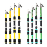 JOSBY Telescopic Fishing Rod Feeder Hard FRP Carbon Fiber Portable Carp Spinning Pole Travel Sea Boat Pesca