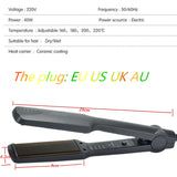 HQ Free Shipping Professional Straightening Irons Electric Hair Straightener Flat Iron Fast Warm Up Styling Tools