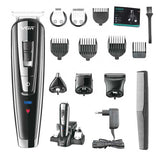 VGR all in1 rechargeable hair beard trimmer for men electirc shaver face&amp;body groomer kit washable nose ear eyebrow trimmer