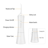Irrigador Bucal Portable Oral Irrigator Dental USB Rechargeable 5-Piece Set Water Flosser Waterproof Tooth Cleaner