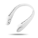 Summer Air Cooling Neck Fan Leafless Hanging Neck Fan Bladeless Ventilator USB Rechargeable Neckband Fans Air Cooler