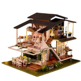 Diy Handicrafts Miniature Dollhouse Kit Wooden Dollhouse Kit For Kids Exquisite Home Decoration Ornaments Birthday Present