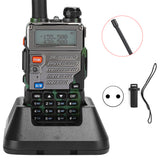 UV-5RE Camouflage Car Walkie Talkie Professional Dual Band Two-Way Radio (100-240V)UK