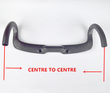 New carbon fiber road handlebar bicycle parts bent bar  3k  matte finish  inner routing 31.8*400/420/440mm cycling parts