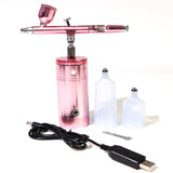 Best Quality New Arrival Chargeable Integrated Mini Airbrush Barber Makeup Air Brush Compressor Wireless High Quality Spray Pen