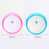 Ultra-quiet Hamster Wheel Roller Treadmill Guinea Pig Running Sports Round Wheel 12cm Home Small Animal Pet Cage Accessories
