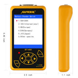 AUTOOL BT460 12V Cars Battery Tester 24V Heavy Duty Lead-acid AGM GEL Battery Cell Analyzer 4'' TFT Colorful Display