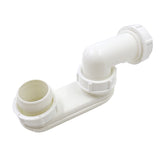 NEW Bathtub and shower room trap,Pure white deodorant drainage elbow,Bathroom accessories, perfect fit