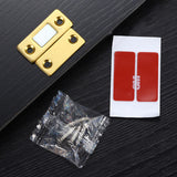 2pcs/Set Magnetic Cabinet Catches Magnet Door Stops Hidden Door Closer With Screw For Closet Cupboard Furniture Hardware