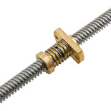 Z Axis Trapezoid Motor Screw Nuts T8 Nut POM Nut Lead 8mm Pitch 2mm For Creality