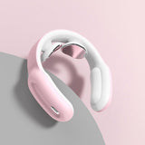 Smart Electric Pulse Neck Massager Cervical Vertebra Physiotherapy Pain Relief Heating Shoulder Massage Health Care Relaxation