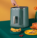 220V Automatic Electric Air Fryer For Home Kitchen Food Fryer Without Oil 5.5L Frying Oven Pot Machine Cooking Appliances