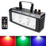 ALIEN RGB White DJ Disco Strobe Lights 40W 60W 80W 100W Remote Control Sound Flash Party Wedding Holiday Stage Lighting Effect