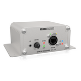Klark Teknik DN 30R 2-Channel Dante Audio Receiver for High-Performance Networking built-in headphone amp for local monitoring