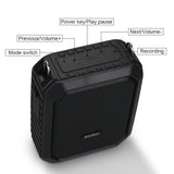 SHIDU 18W Portable Voice Amplifier Wireless UHF Microphone Recording AUX TF USB Flash Waterproof Bluetooth Speaker For Teacher