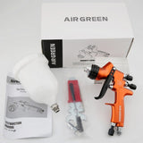 High-end Pro Spray Gun HVLP With 600ml Cup Car Paint Spray Gun 1.3mm Nozzle DIY Painting Kit Car Auto Repair Tools