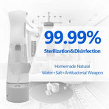 USB Portable Multipurpose Homemade Disinfectant Manufacturing Machine 350Ml Clean Disinfecting Electrolyzed Water Maker