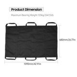 Transfer Belt with Carrying Straps Belt for Elderly Disabled Transfer Strap Sling Safety Pad Paralytic Patients Nursing Supplies