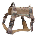 Military Tactical Dog Harness K9 For Large Medium Dogs German Shepherd working training Hunting vest harnesses dog accessories