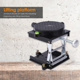 Rotatable Router Lift Table Stable Woodworking Engraving Level Lifting Stand Construction Level Woodworking Benches