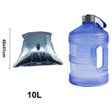 16Pcs Light-Tight Composite Film Water Canister Foldable Canister Tap Used In Storage Crises To Prevent Water Outages